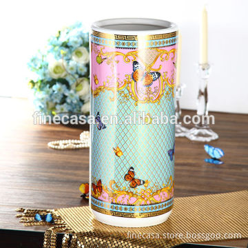 Luxury Fine New Bone China Golf Umbrella Holder of Song of Joy